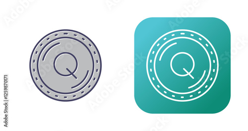 Quetzal Currency Vector Icon