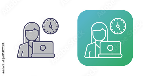 Overtime Vector Icon