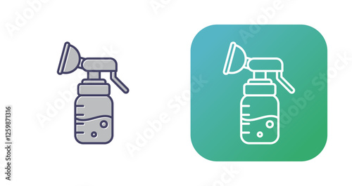 Breast Pump Vector Icon