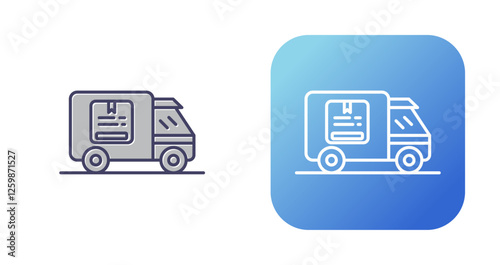 Delivery Truck Vector Icon