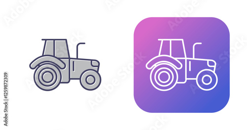 Tractor Vector Icon