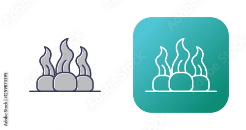 Seaweed Vector Icon
