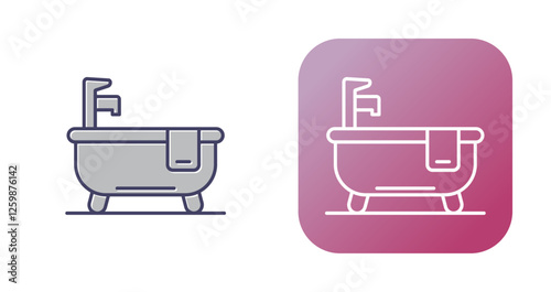 Bath Vector Icon