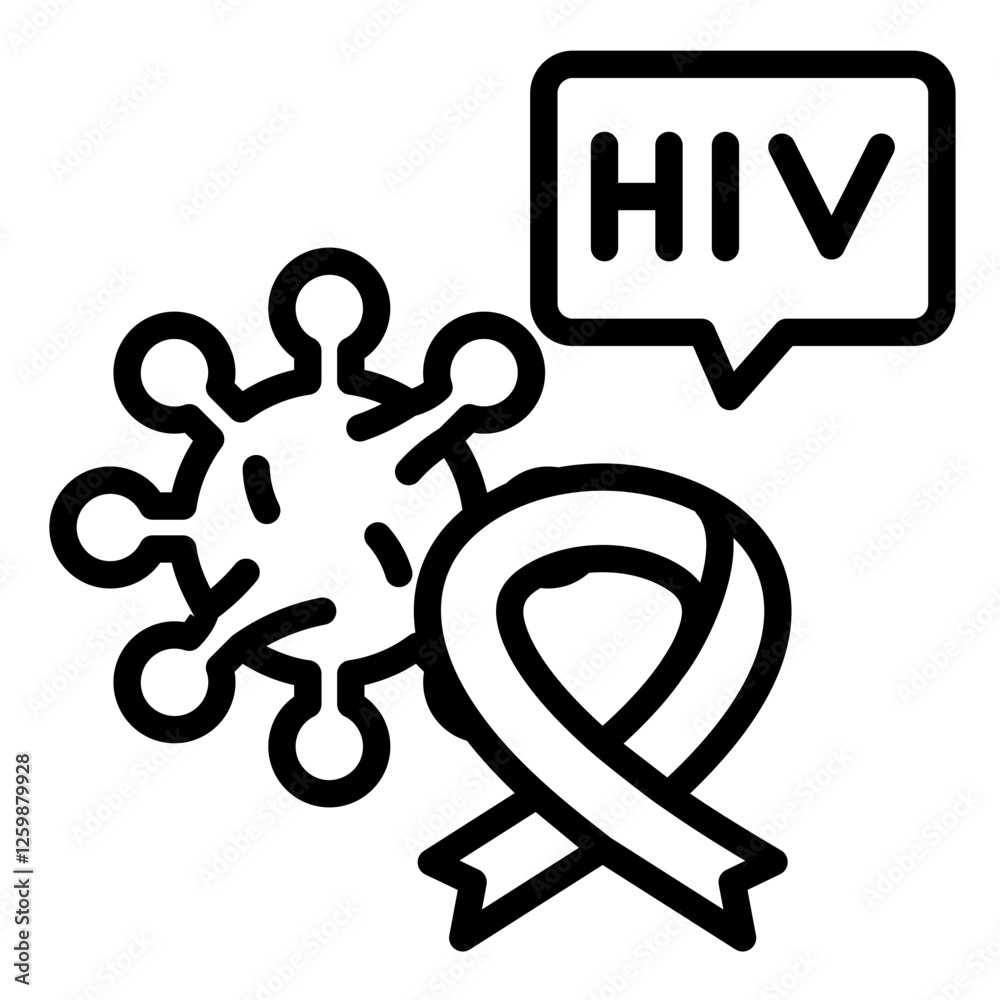 Hiv Icon Hiv Icon
