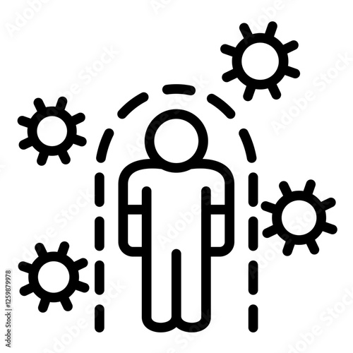 Immune Response Icon