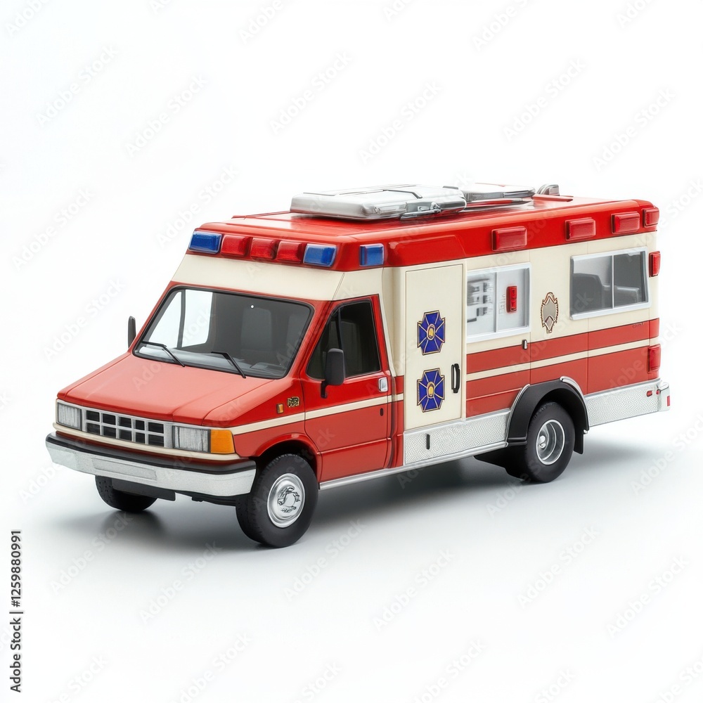 Emergency Coverage A scene showing an ambulance 
