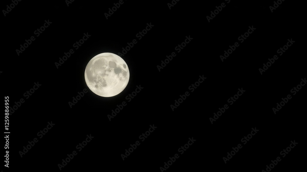 The stunning panoramic view of the full moon against the inky blackness of space is a breathtaking sight to behold, mountain, starry night, astronomical photography The stunning panoramic view of the full moon against the inky blackness of space is a breathtaking sight to behold, mountain, starry night, astronomical photography