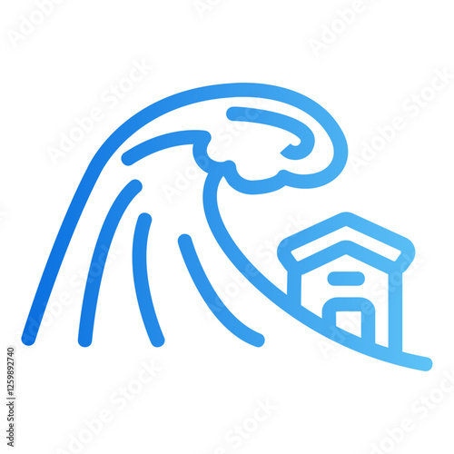 system Gradient icon