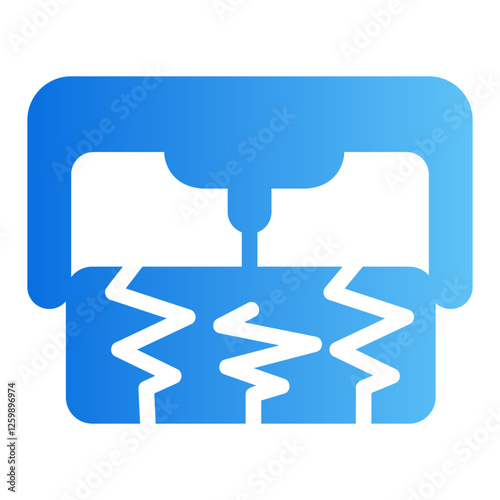 graphics card Gradient icon