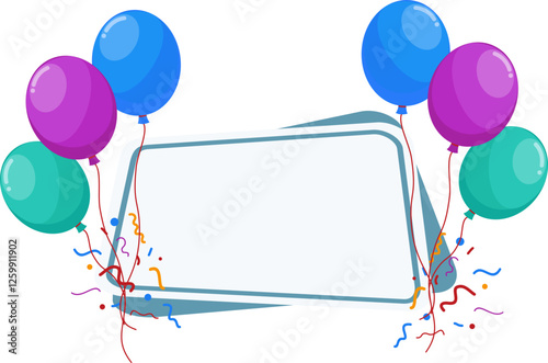 Party Baloon Banner