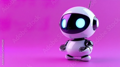 Cute AI robot