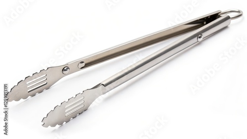 Stainless Steel Kitchen Tongs photo