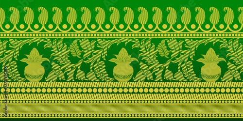 beautiful graphic saree design and this sari design is in Indian style which is for textile fashion industry and it can be used as wallpaper backdrop and website bg this style is originated in india 