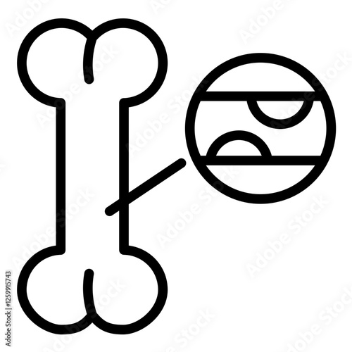 Bone Resorption Icon