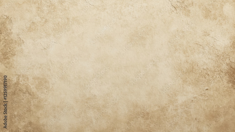 Obraz premium Soft Velvety Vintage Parchment Texture with Generous Center Space for Text or Graphics, Captured from Top View Perspective