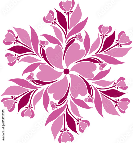 Art Nouveau Lilies
