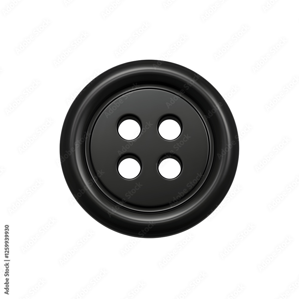 Black Sewing Button transparent background Black Sewing Button transparent background