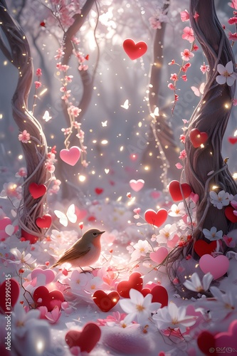 valentine's day artwork