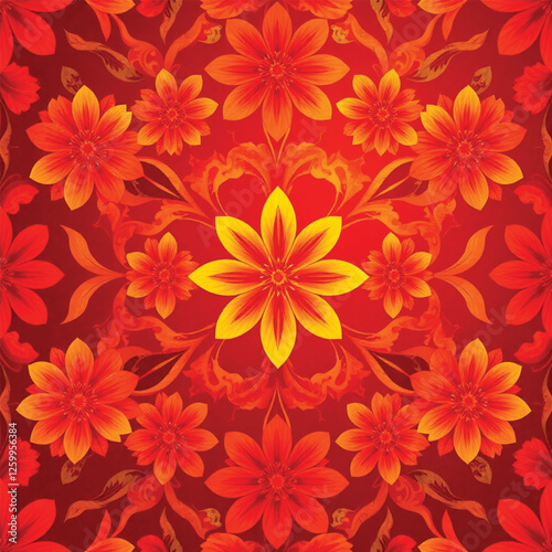 abstract floral background