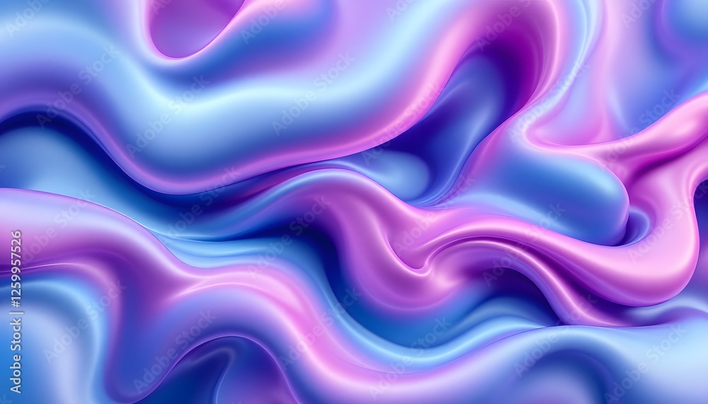 Abstract Blue Purple Liquid Flowing Swirls Background Abstract Blue Purple Liquid Flowing Swirls Background