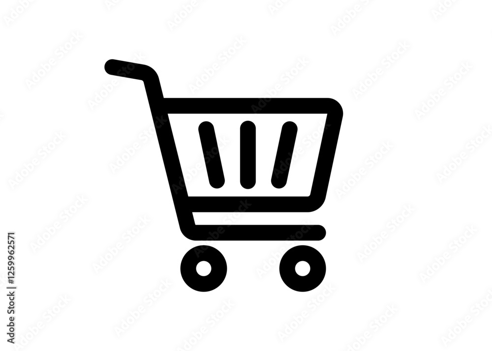 Shopping cart icon. Trolley, basket. Sale and buy, add to shopping cart symbol. Online buying Shopping cart icon. Trolley, basket. Sale and buy, add to shopping cart symbol. Online buying