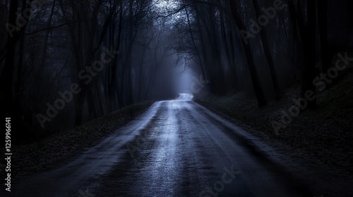 Dark, moody background setting perfect for creating a mysterious and evocative atmosphere