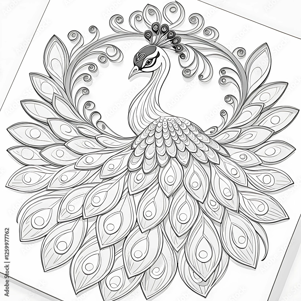 Fototapeta premium Paper Quilling Art & Designs