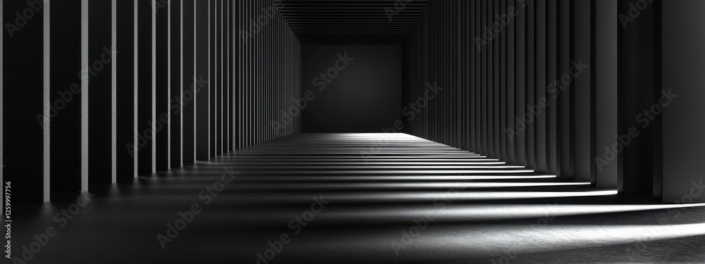 Minimalist black background with parallel lines for design, banner template. Featuring white space in the center of the page for text. Ideal for geometric minimalist wallpapers with an elegant touch. Minimalist black background with parallel lines for design, banner template. Featuring white space in the center of the page for text. Ideal for geometric minimalist wallpapers with an elegant touch.