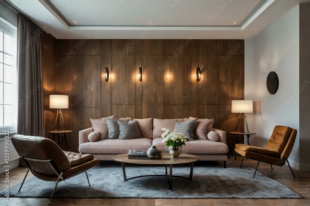 Fototapeta premium interior home design modern style