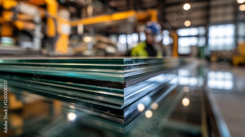 Wallpaper Mural Industrial Glass Sheets: Precision and Transparency in Manufacturing Torontodigital.ca