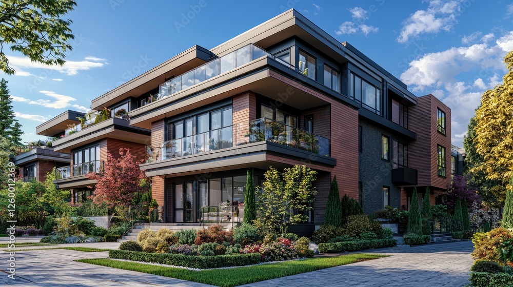Luxury Modern Townhouses: Architectural Design Excellence Luxury Modern Townhouses: Architectural Design Excellence
