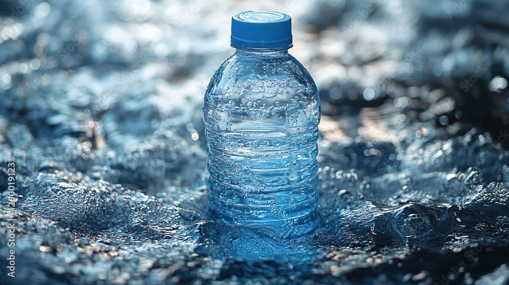 a 5 liter water bottle solitary on whit a 5 liter water bottle solitary on whit