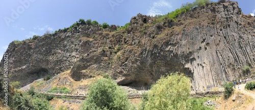 Breathtaking View of Garni Gorge, Armenia – Stunning Basalt Rock Formations