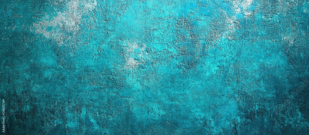 Abstract blue and turquoise texture with grunge background and light film noise effects centered to create a vibrant atmospheric feel. Abstract blue and turquoise texture with grunge background and light film noise effects centered to create a vibrant atmospheric feel.