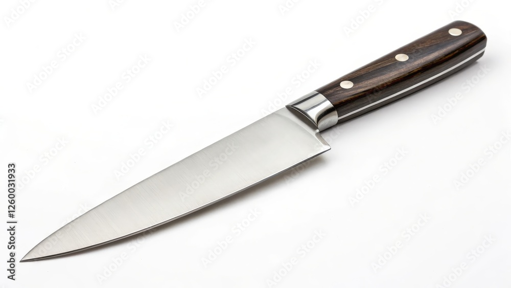Chef's Knife, Kitchen Knife, Stainless Steel Blade, Wooden Handle Chef's Knife, Kitchen Knife, Stainless Steel Blade, Wooden Handle