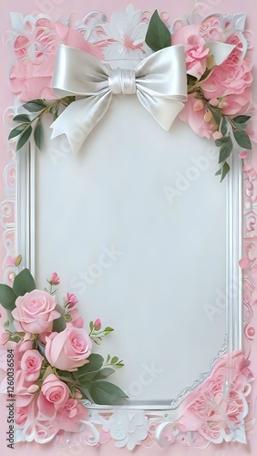 framework for photo or congratulation
