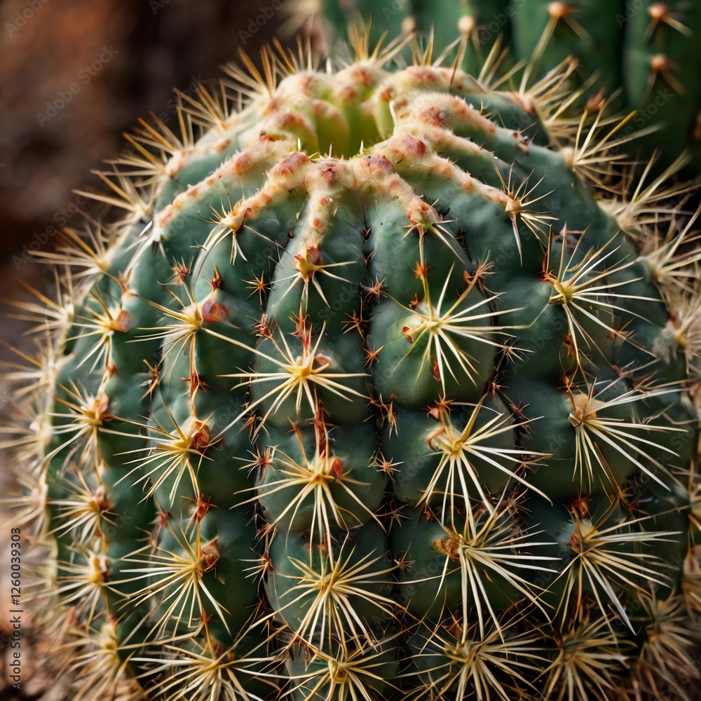 Cactus Spines and Texture, a macro view of a cactus