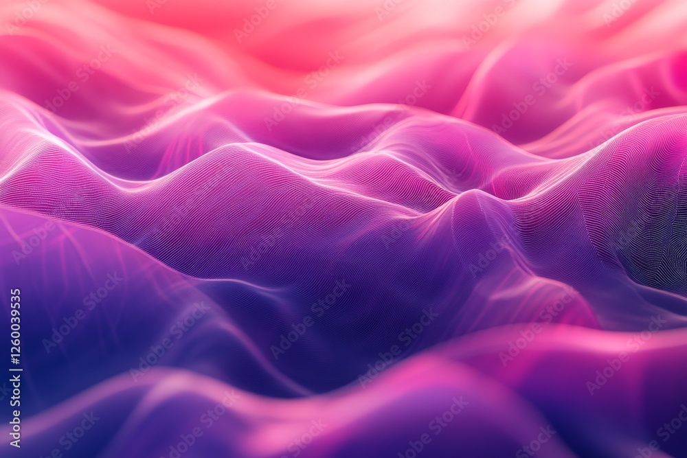 Obraz premium Abstract Gradient Gaussian Blur Waves Texture