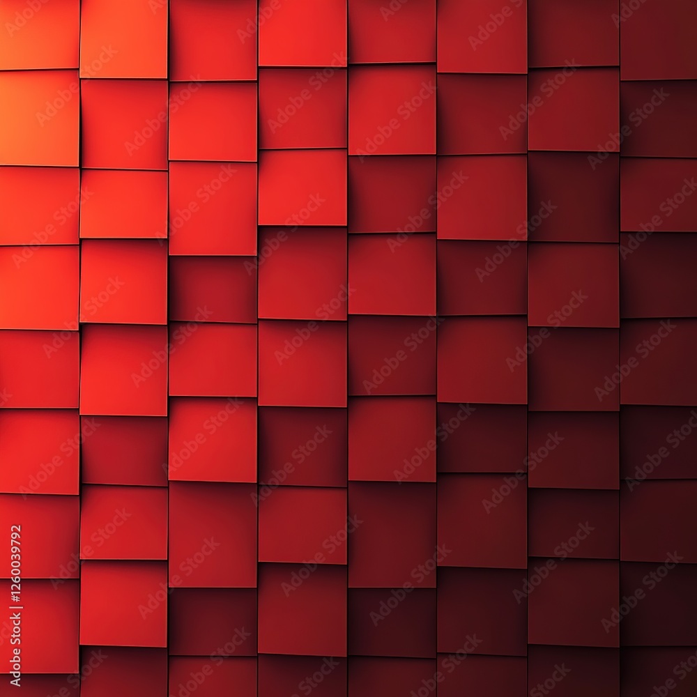 Red 3D Cube Pattern – Abstract Background. Geometric Red Block Design in 3D. Abstract Texture with Red Cubes Red 3D Cube Pattern – Abstract Background. Geometric Red Block Design in 3D. Abstract Texture with Red Cubes