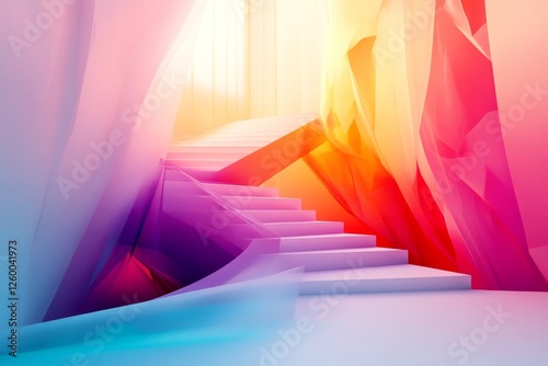Abstract gradient ambient occlusion texture 