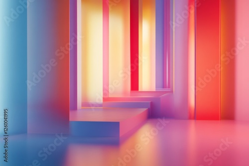 Abstract gradient ambient occlusion texture 