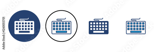 Keyboard icon vector. keyboard vector symbol