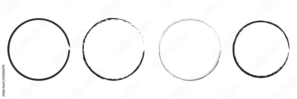 Brush circles. grunge circles. Brush circles. Watercolor texture. Ink circles. Black grunge round shapes. Brush strokes frames elements, frames for design. Vector isolated on white background. Brush circles. grunge circles. Brush circles. Watercolor texture. Ink circles. Black grunge round shapes. Brush strokes frames elements, frames for design. Vector isolated on white background.