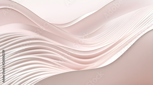 Abstract Waves: Elegant, Smooth Curves Design