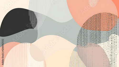 Abstract Art: Shapes, Lines, Patterns, Colors, Design, Background, Texture, Modern, Minimalist, Geometric, Style