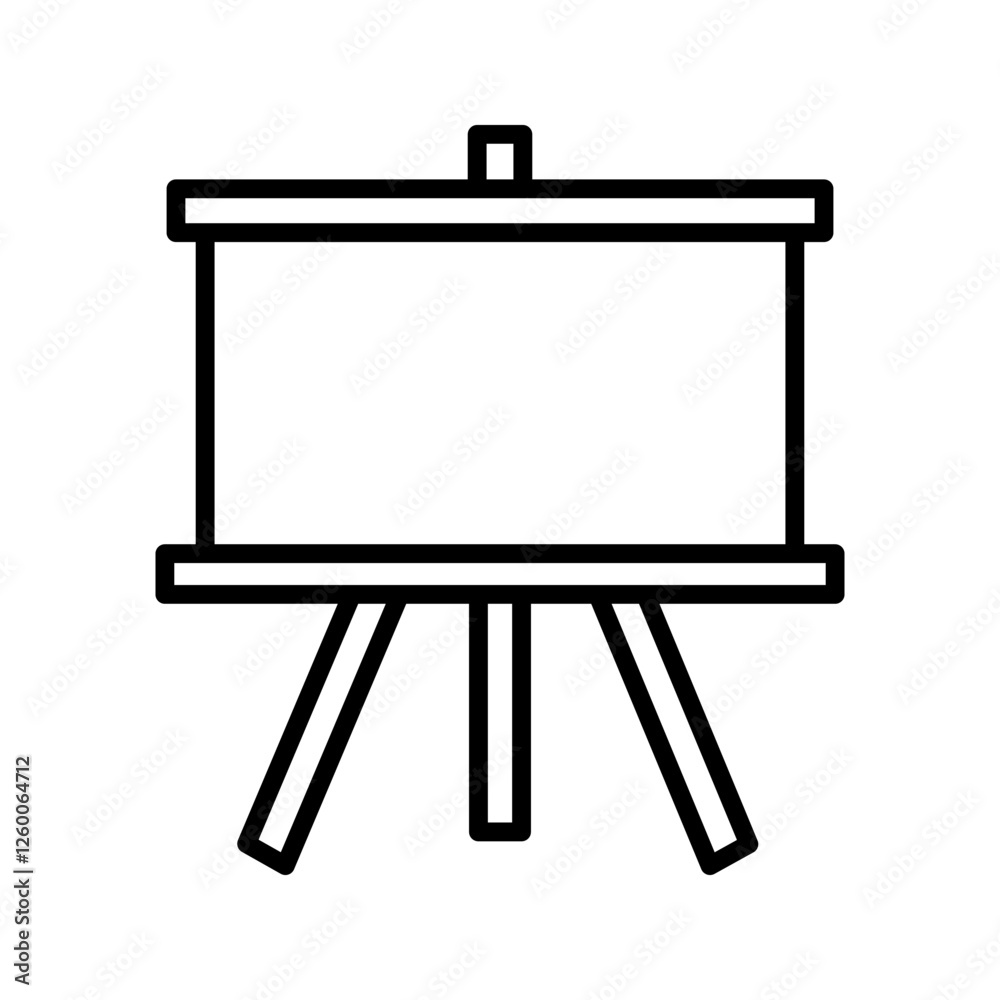Board icon on white background Board icon on white background