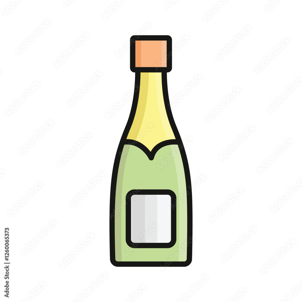 Bottles of festive beverages, perfect for holiday celebrations. Bottles of festive beverages, perfect for holiday celebrations.