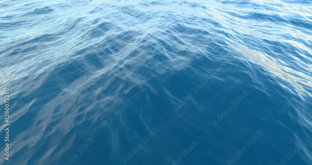 Clear ocean surface