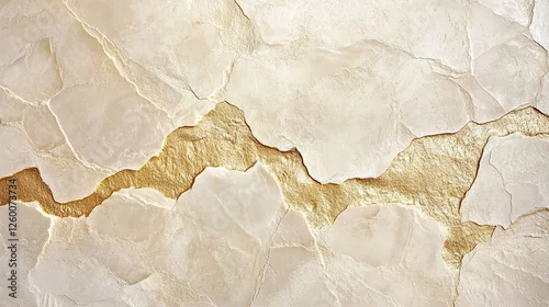 Obraz Biały marmur, stiuk złoty wzór, tło dla projektu, tapeta.