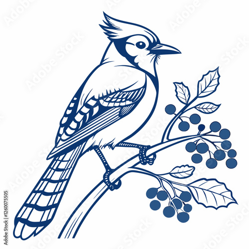 blue jay bird photo